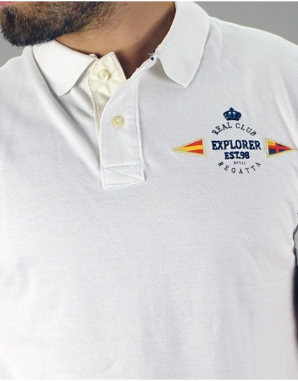 Explorer Man Polo T-shirt