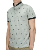 Martini Man T-shirt Grey