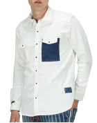 Royal Punk Man Shirt White