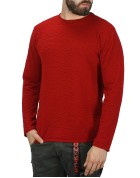 Martini Ανδρική Πλεκτη Μπλουζα  Κόκκινο