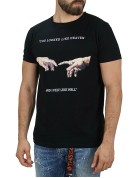 Real Brand Ανδρική Μπλουζα  Μαύρο