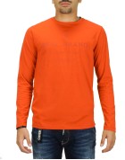 Real Brand Man T-shirt Orange
