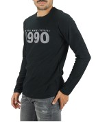 Real Brand Man T-shirt Black